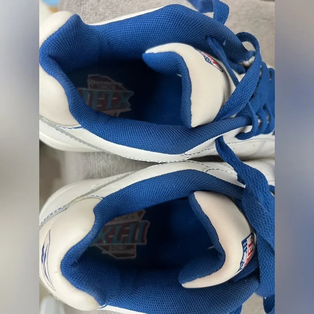 RARE Vintage Reebok Super Bowl XLII NY GIANTS Mens Shoes SZ 8 Limited Edition